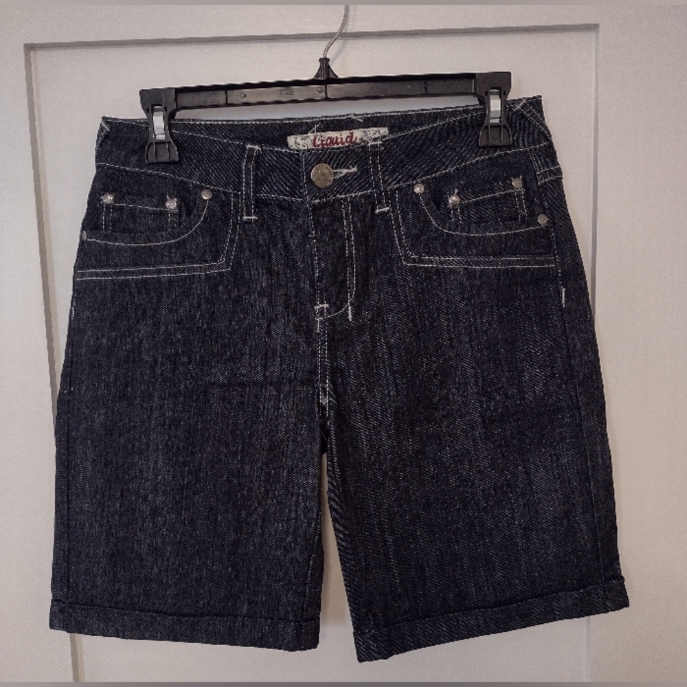 Liquid X Jean Shorts